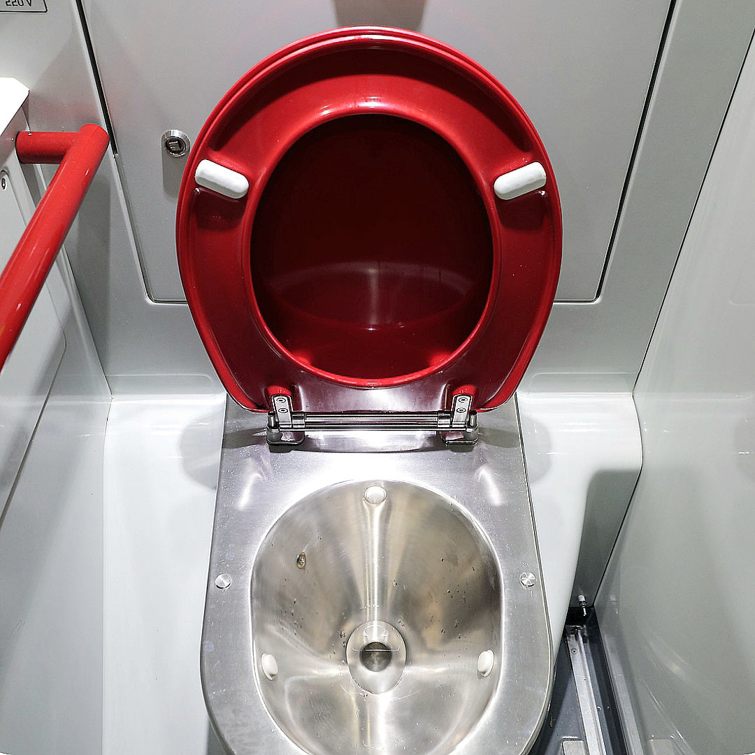 Airplane toilet 