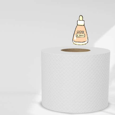Essential oil toilet paper 